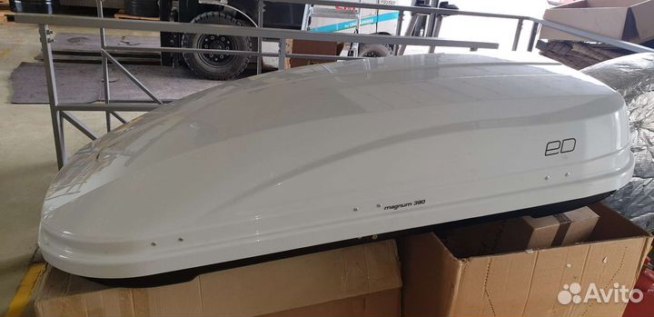 Багажник на крышу, Magnum 390,белый