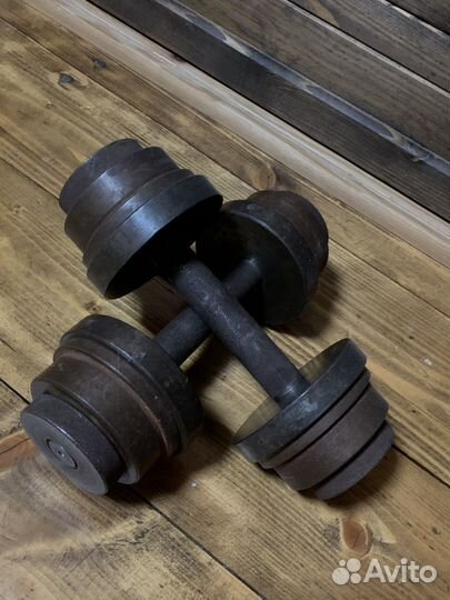 Гантели разборные 10 кг СССР (11кг)