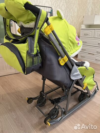 Коляска санки