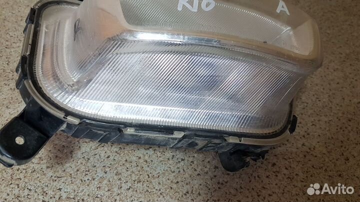 Правая противотуманная фара kia rio 3 QB