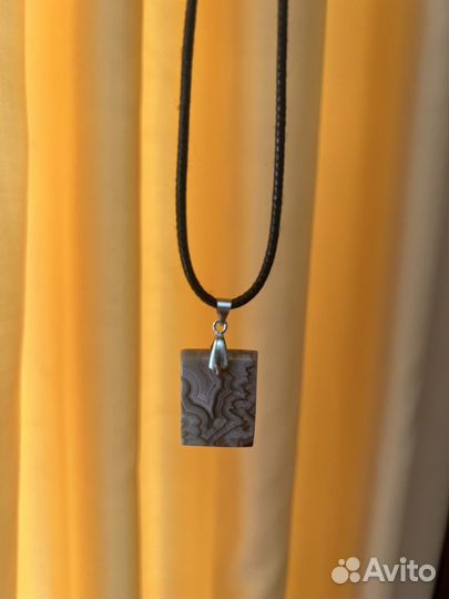 Мексиканский агат кулоны