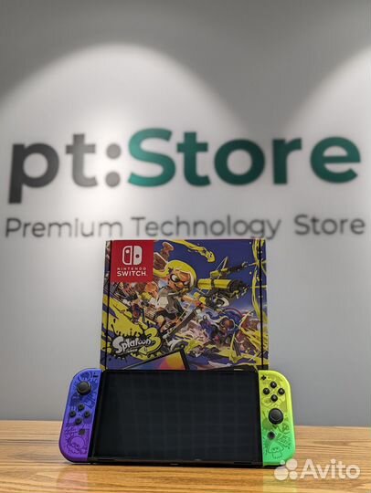 Nintendo Switch oled 64Gb Pokemon (18мес.Гарантия)