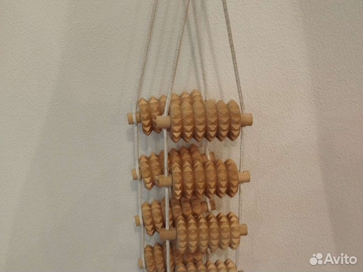 Массажер для спины деревянный