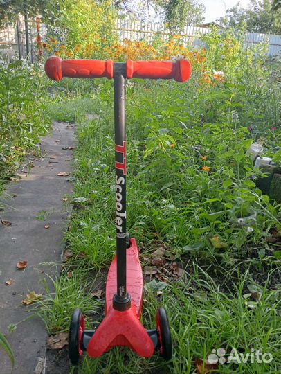Самокат детский трехколесный бу