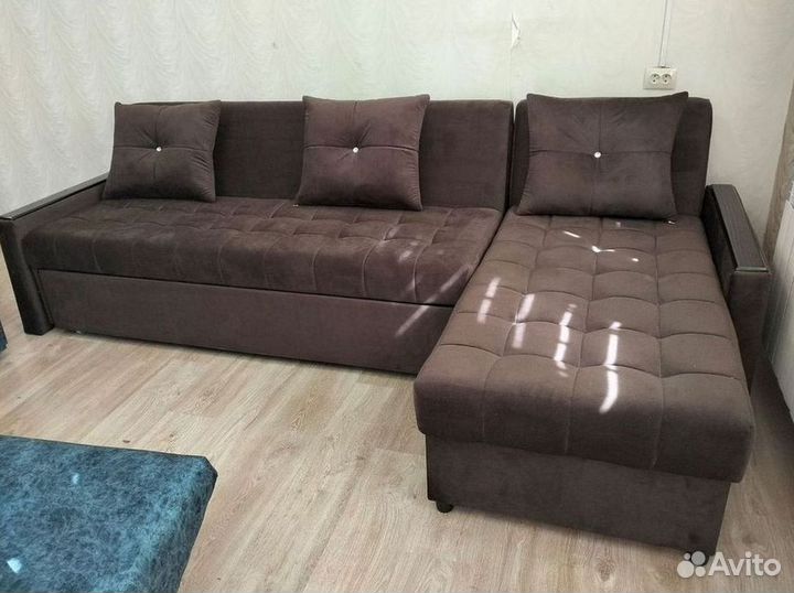 Угловой диван раскладной на заказ