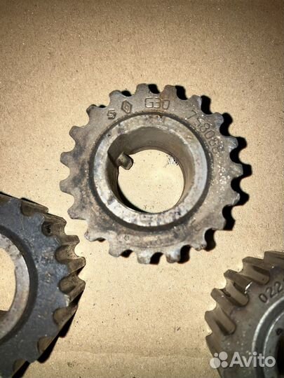Шестеренка коленвала рено