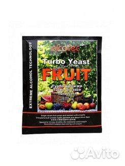 Дрожжи спиртовые Alcotec Fruit (66 гр)