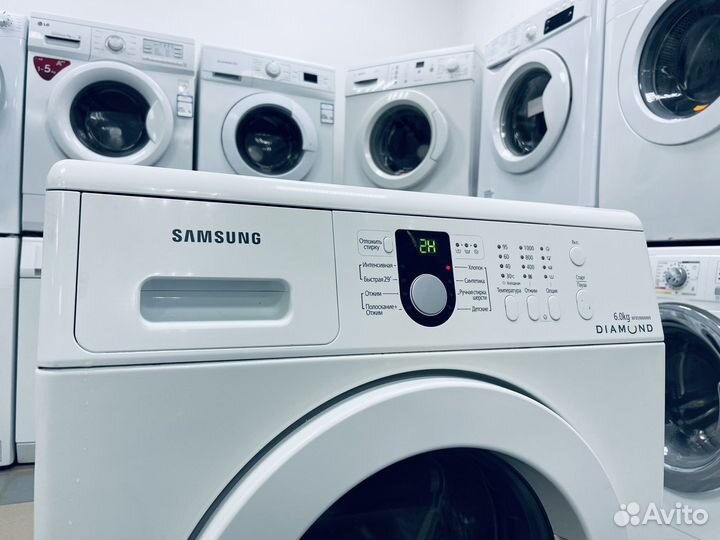 Стиральная машина бу. 6кг. Гарантия. Доставка
