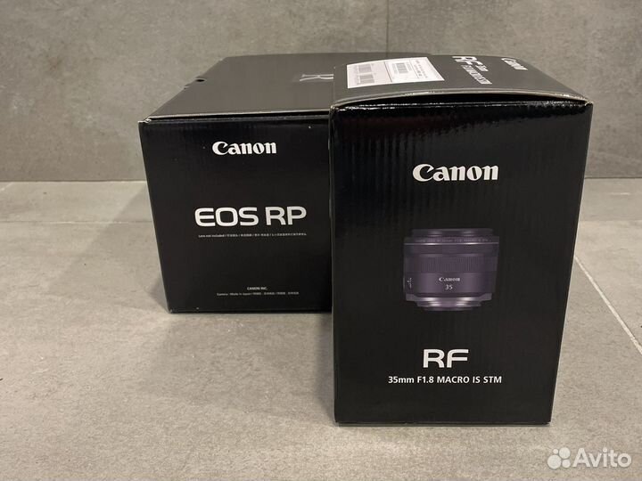 Canon EOS RP kit RF 35mm f1.8 STM Новые