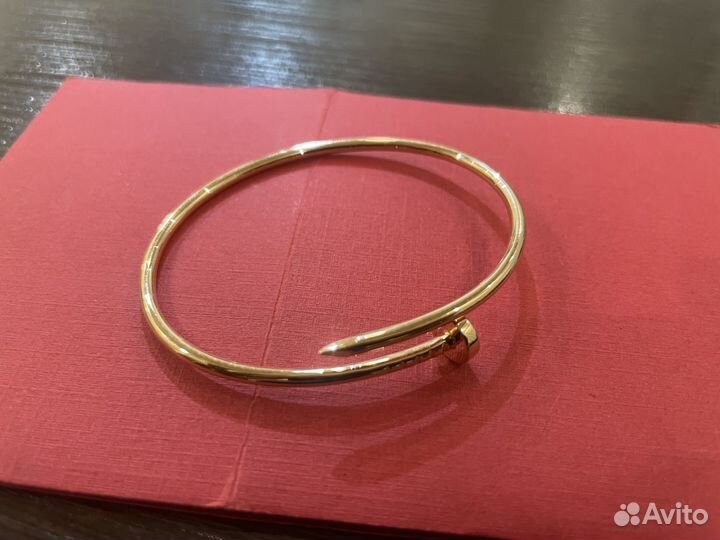 Золотой браслет cartier