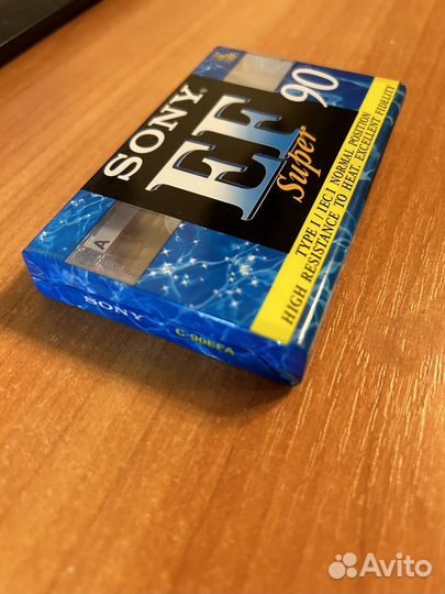 Аудиокассеты sony ef90 super