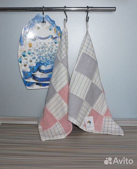 Комплект из 2-х кухонных полотенец 100 хлопок