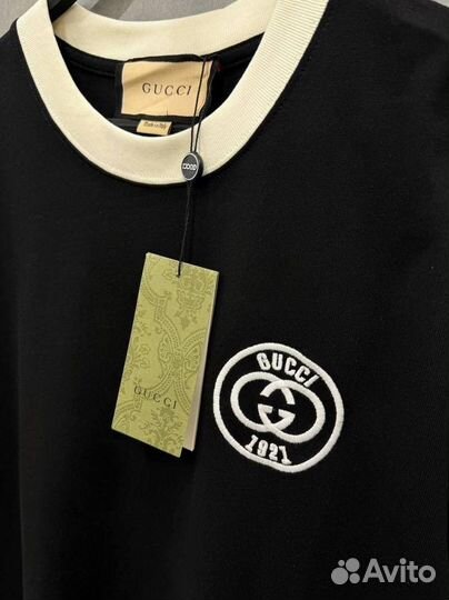 Футболка gucci плотная