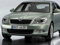 Стекла для фар Octavia 2 A5 2008-2013 рестайлинг