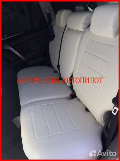 Чехлы Автопилот Toyota Prado 150 1 из экокожи