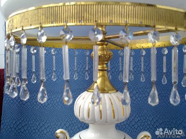 Антикварная настольная лампа, Испания