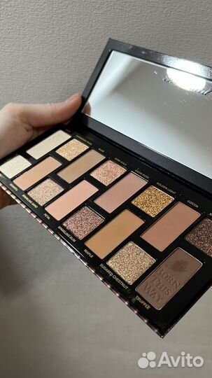 Палитра теней too faced