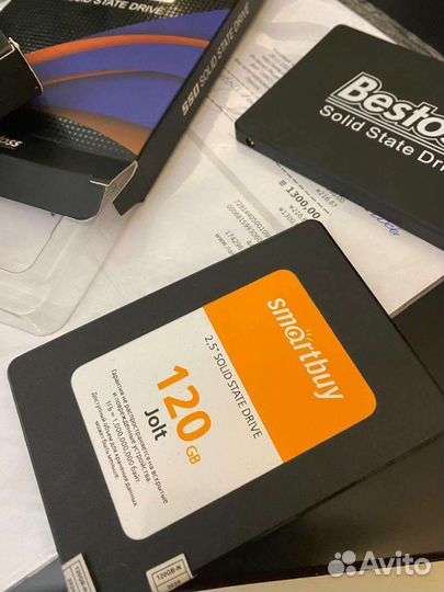 Ssd с Виндовс 10 на 120 240 500 Гб гарантия 2 года