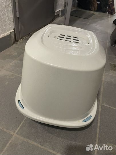 Кошачий туалет домик