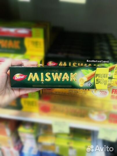 Зубная паста Дабур Мисвак 170 гр