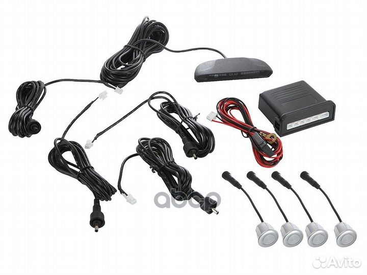 Парковочный радар parkmaster 4-FJ-40 silver, 4