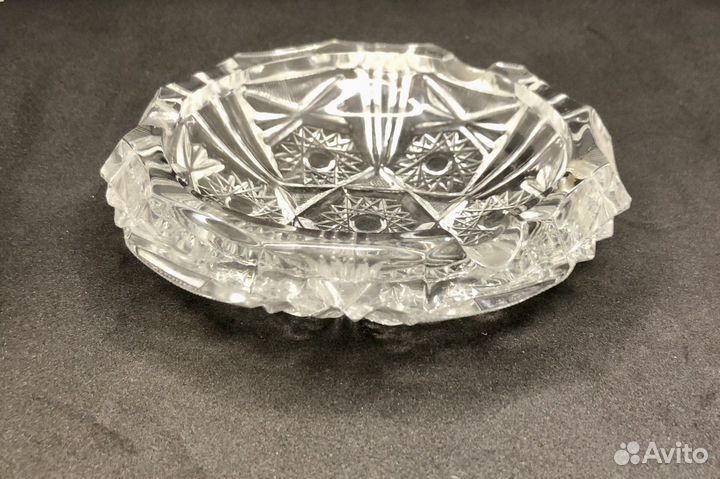 Пепельница хрустальная