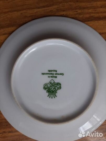 Фарфоровый кофейный сервис гдр времен СССР