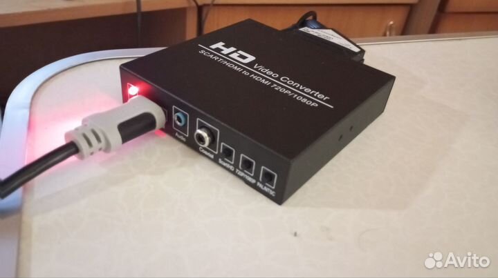 Конвертер scart / hdmi 720/1080