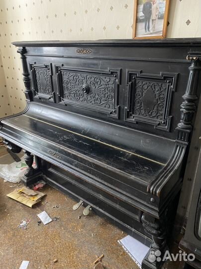 Пианино немецкое Carl Hintze