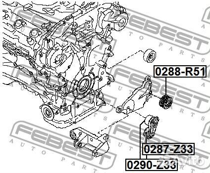 Ролик натяжной