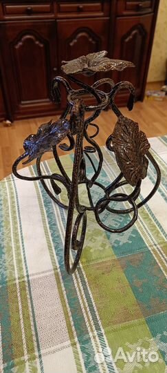 Подсвечник кованый