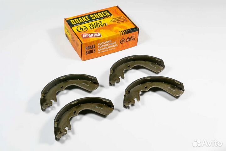 Колодки тормозные задние комплект