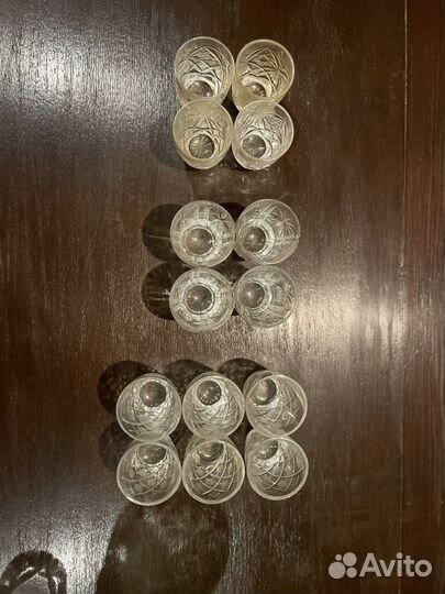 Хрустальные стопки