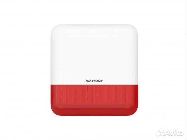 Беспроводной уличный оповещатель (красный инд)