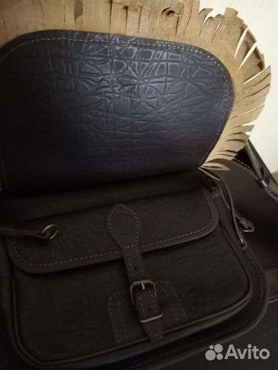 Сумка охотничья(ягдташ) кожаная, новая. Торг