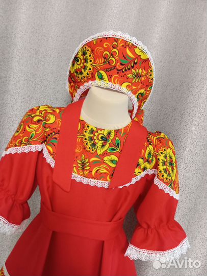 Платье в русском народном стиле для девочек