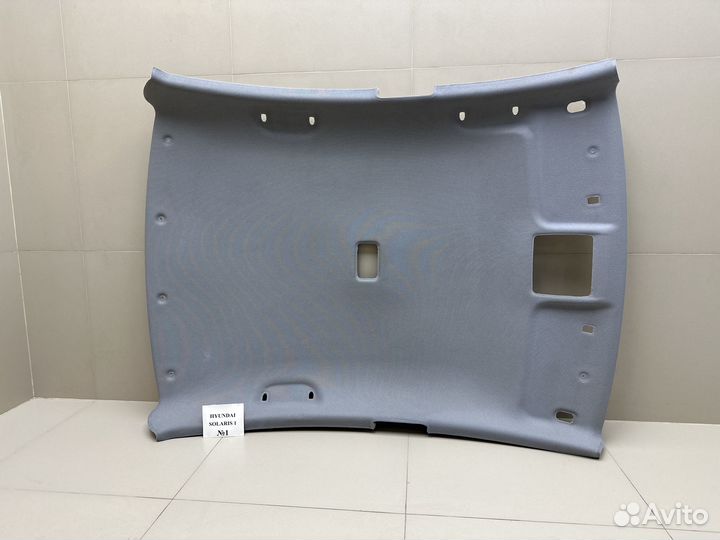Обшивка потолка Hyundai Solaris 1