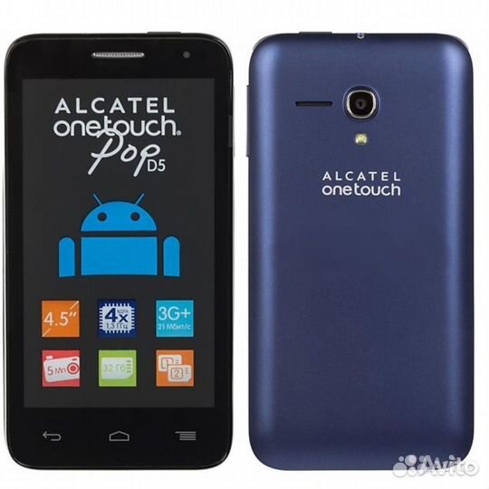 Флип-Кейсы для Alcatel Pop D5 (OT-5038E) 3 цвета