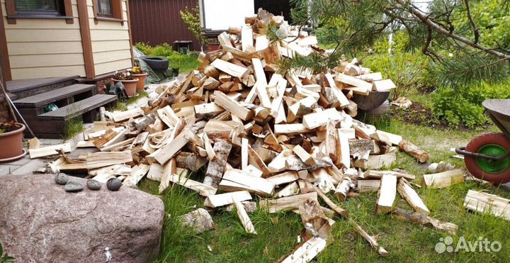 Дрова качественные от 1 куба любых древесных пород