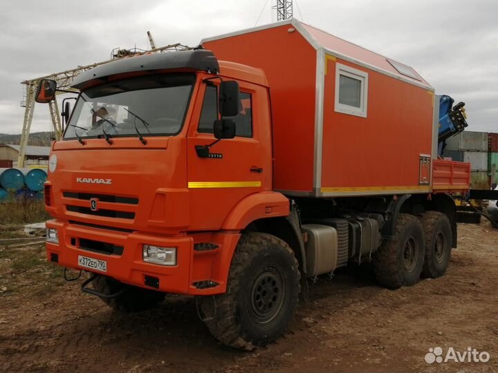 Прм на шасси камаз 43118-50 С кму им-77