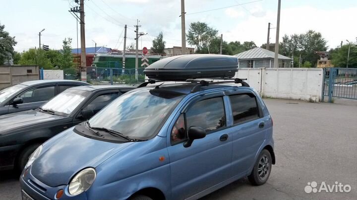 Автобокс на крышу Ветлан 400 л на Fiat Freemont