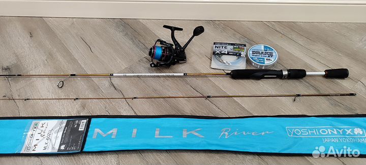 Спиннинг, катушка, комплект