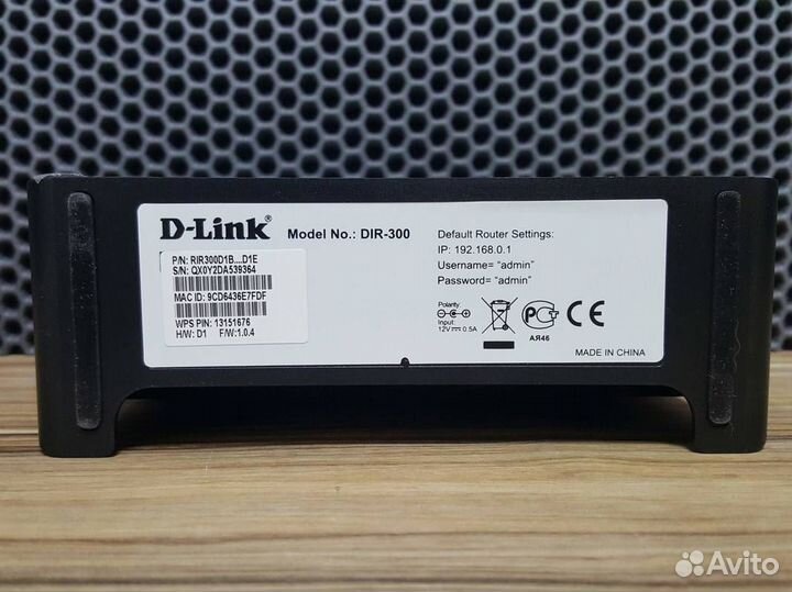 Wi-Fi роутер D-link DIR-300/A/D1A