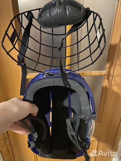 Хоккейный шлем ссм детский