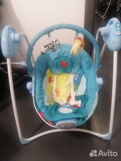 Детские электронные качели для новорожденных