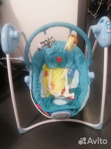 Детские электронные качели для новорожденных