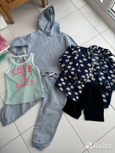 Детские вещи пакет zara,hm, люкс брэнды 98/104