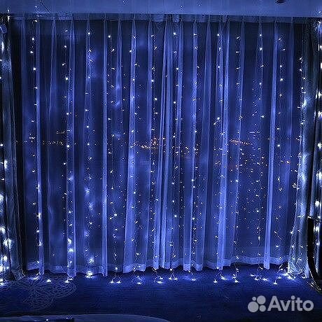 Гирлянда штора