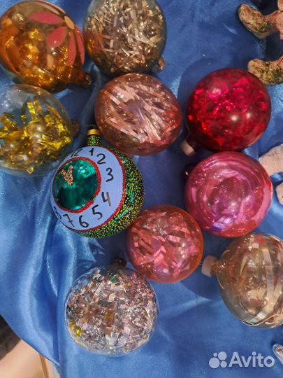 Елочные игрушки СССР.Шарики