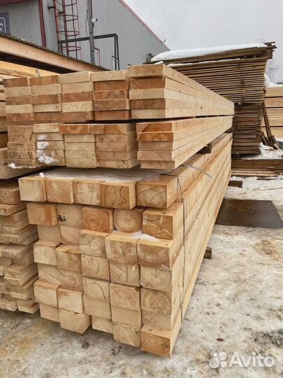 Брус обрезной 200х200х6000мм от производителя